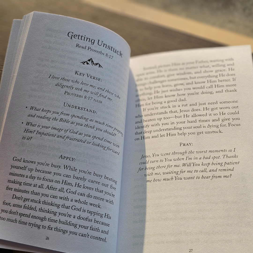 The 5-Minute Bible Study for Men: Pursuing God