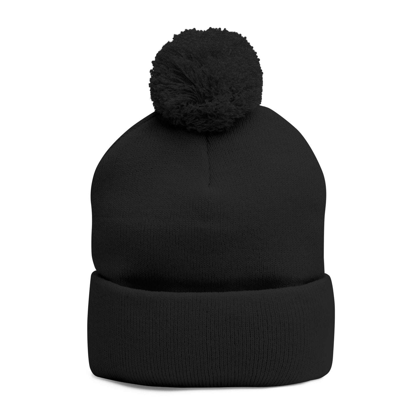 God is Within Her Psalm 46:5 Embroidered Knit Pom-Pom Beanie - 4 Colors!!