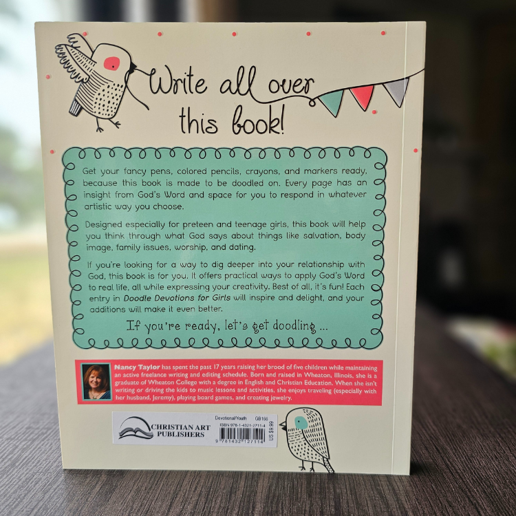 Doodle Devotions for Girls – 60 Creative Bible Reflections