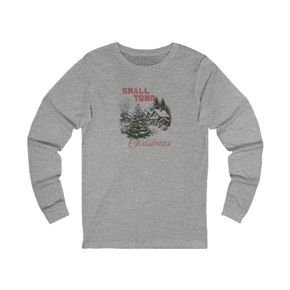 Small Town Christmas Women's Long Sleeve Tee