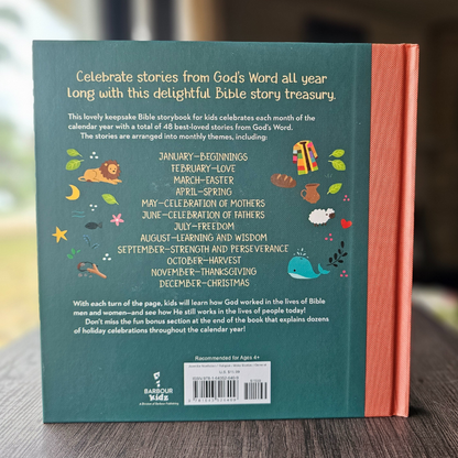 A Year of Bible Stories – 48 Illustrated Stories