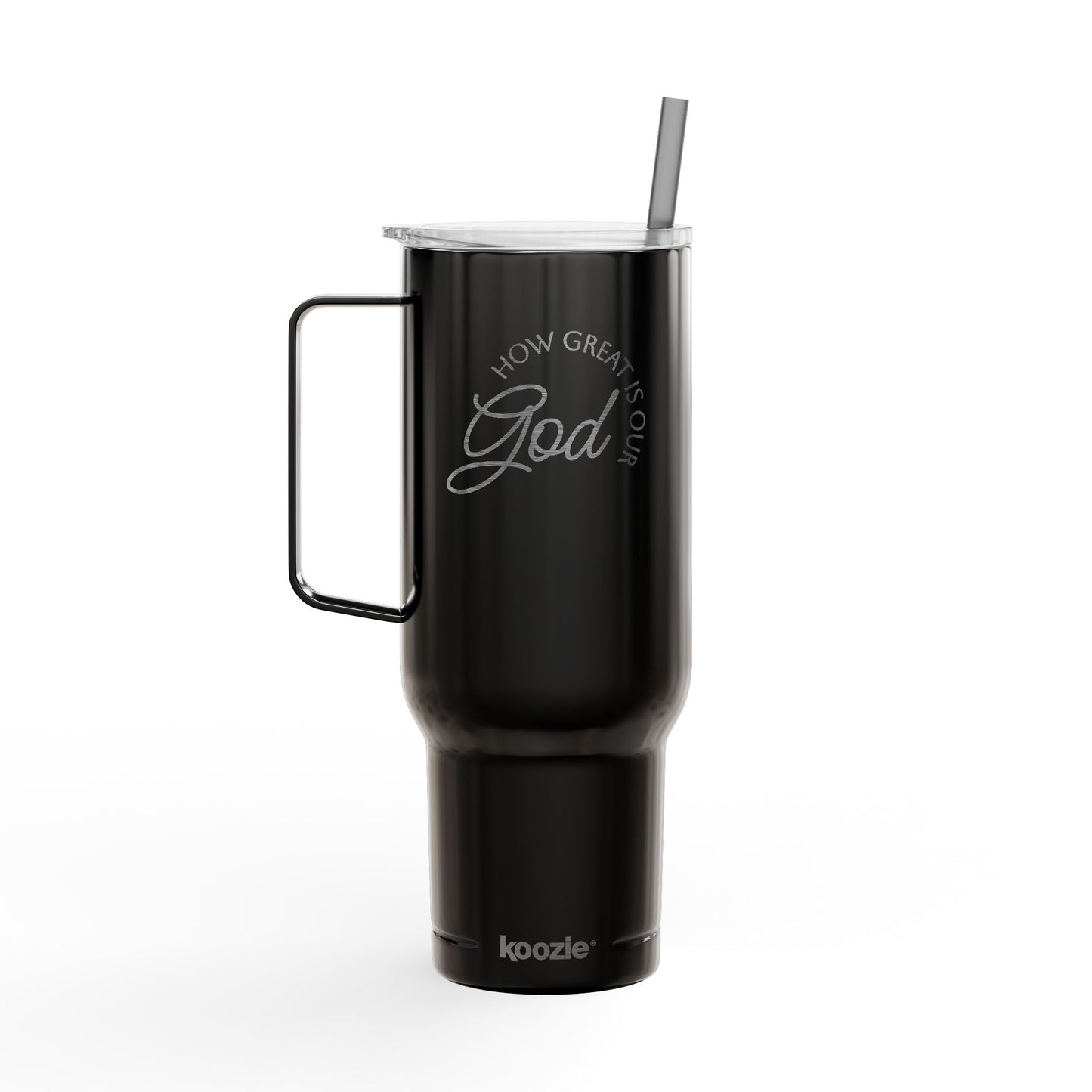 How Great is Our God Engraved Insulated Tumbler - 40oz Travel Mug