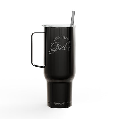 How Great is Our God Engraved Insulated Tumbler - 40oz Travel Mug