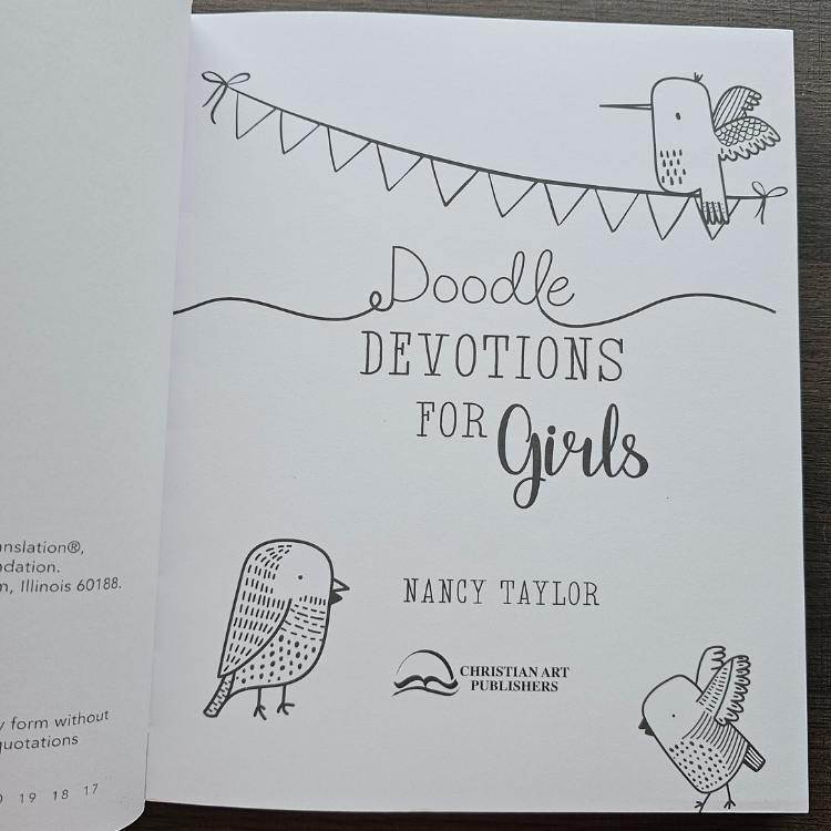 Doodle Devotions for Girls – 60 Creative Bible Reflections