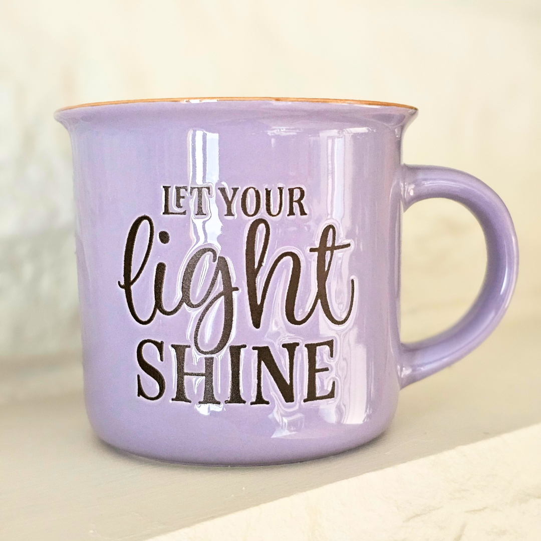 Let Your Light Shine Coffee Mug – 13 oz