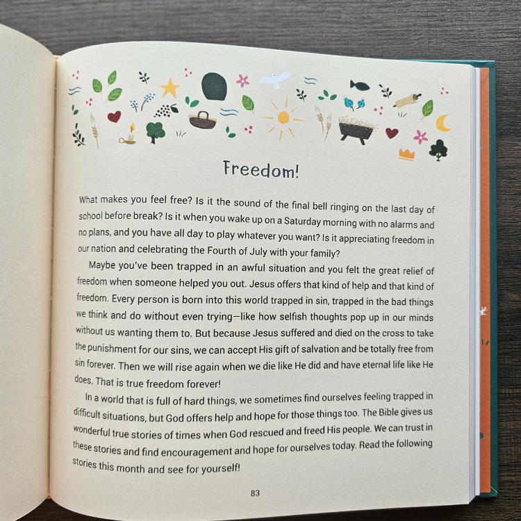 A Year of Bible Stories – 48 Illustrated Stories