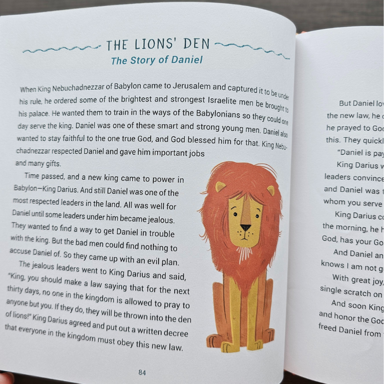 A Year of Bible Stories – 48 Illustrated Stories