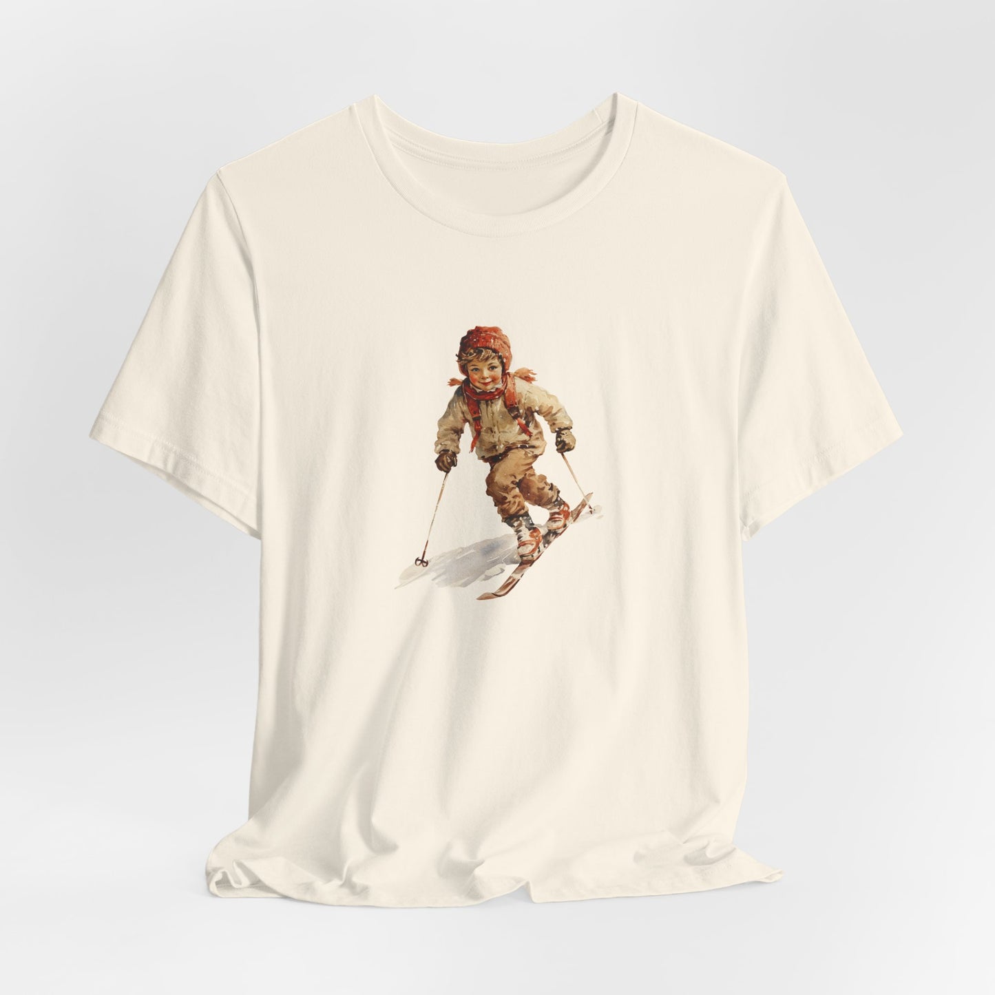 Vintage Skier Women's Tee Shirt