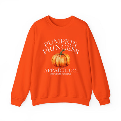 Pumpkin Princess Autumn Crewneck Sweatshirt – 4 Colors!