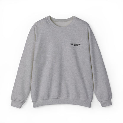 Minimal The Weird Ones Embroidered Crewneck Sweatshirt - 6 (Lighter) Colors!!