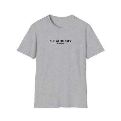 The Weird Ones Club T-Shirt — Minimalist Graphic Tee - 3 (lighter) Colors!!