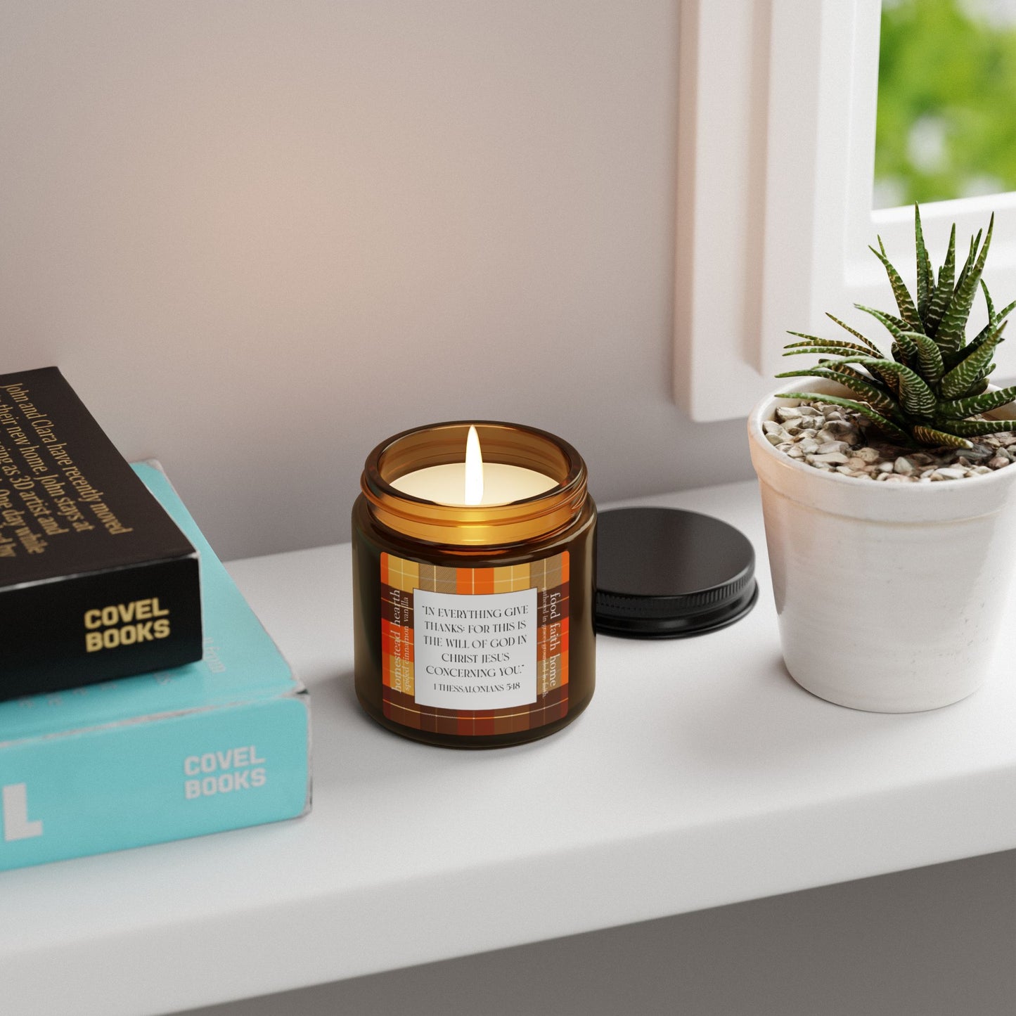 Give Thanks Soy Candle Jar