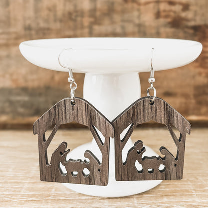 Christmas Nativity Earrings