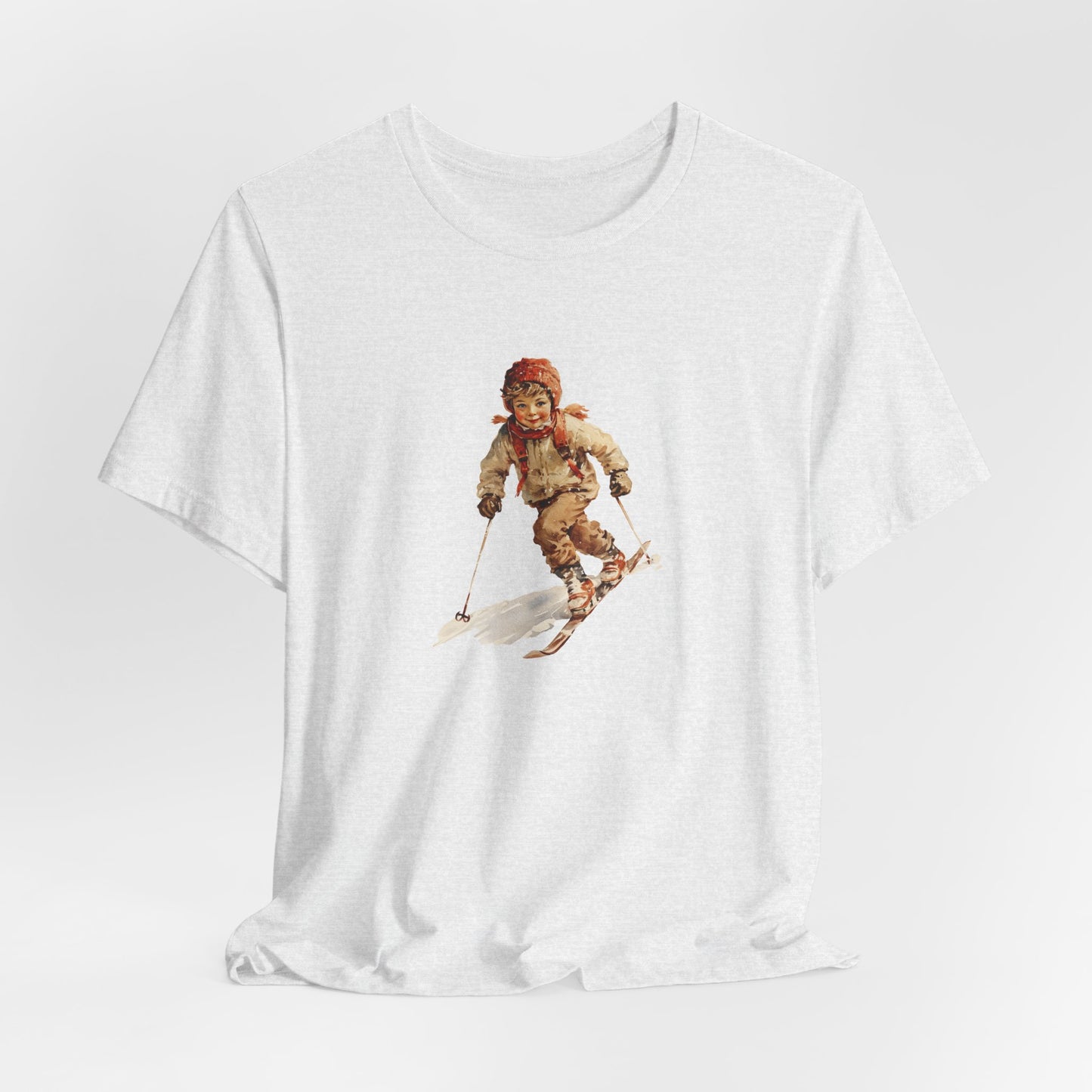 Vintage Skier Women's Tee Shirt