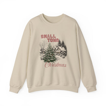 Small Town Christmas Women's Crewneck Sweatshirt