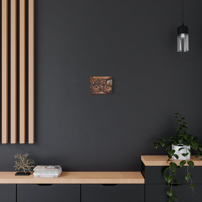 Cozy Christmas Family Canvas - 'These are the days' Holiday Wall Art