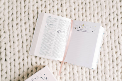 Kept in My Heart KJV Keepsake Bible for Baby Girl