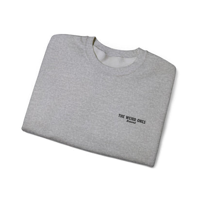 Minimal The Weird Ones Embroidered Crewneck Sweatshirt - 6 (Lighter) Colors!!