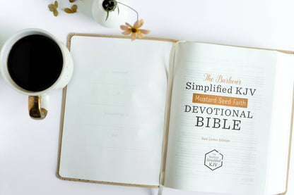 Mustard Seed Faith Devotional Bible – Simplified KJV