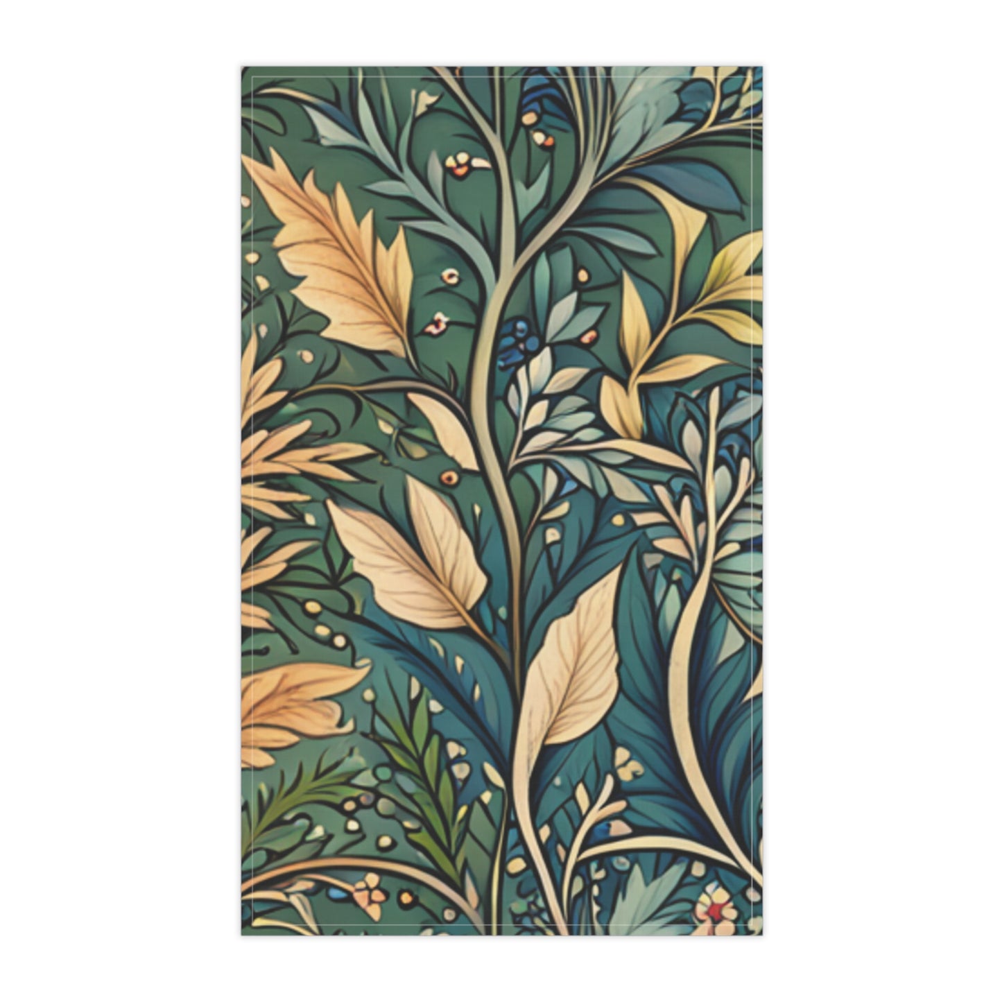 Turning Leaves Tea Towel - 2 Material Options!!