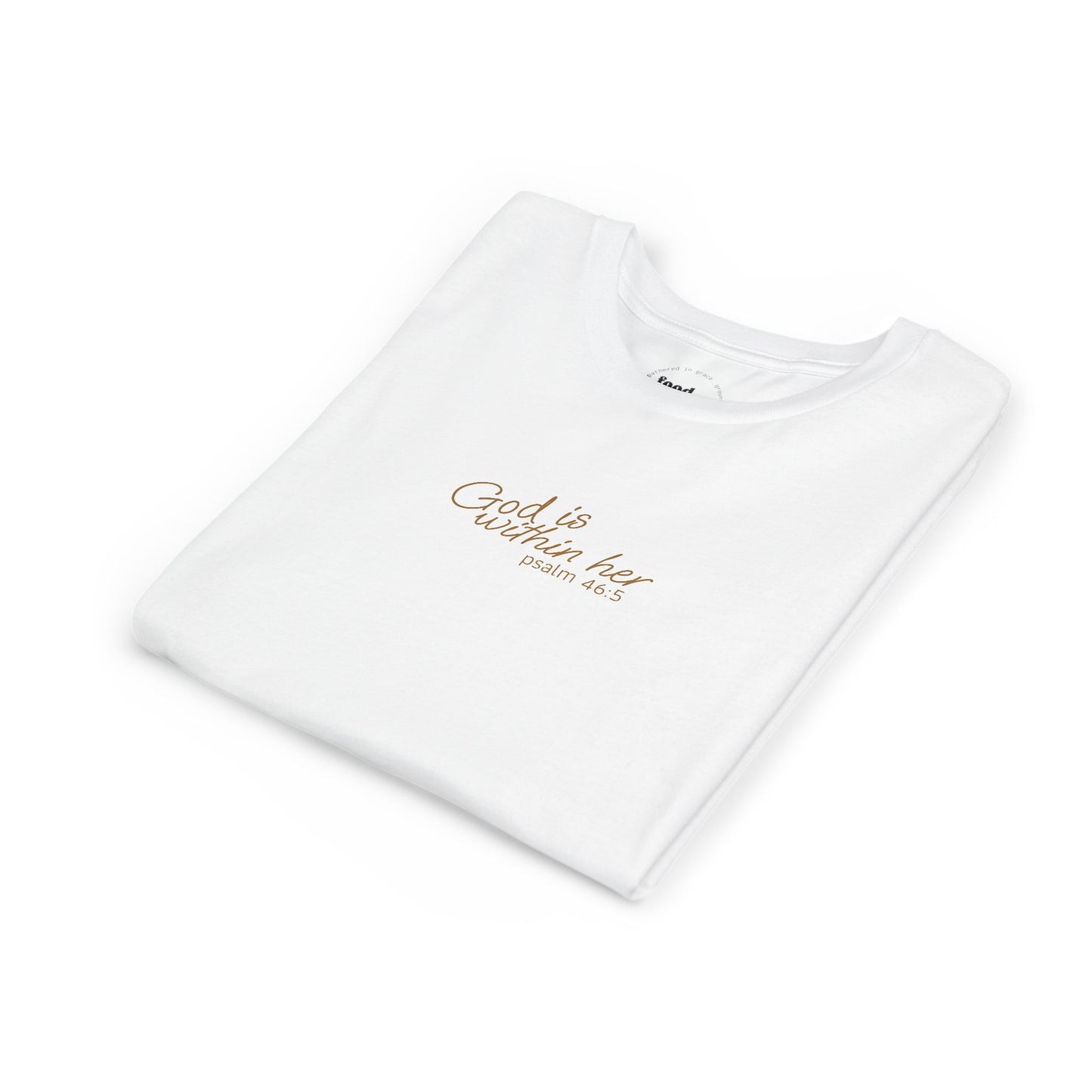 Psalm 46:5 "God is within Her" Girls Short Sleeve Tee - 5 Colors!!