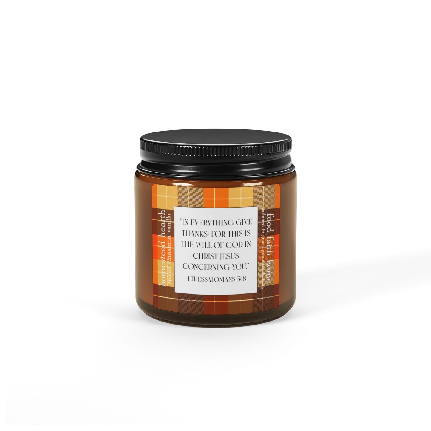 Give Thanks Soy Candle Jar