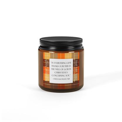 Give Thanks Soy Candle Jar