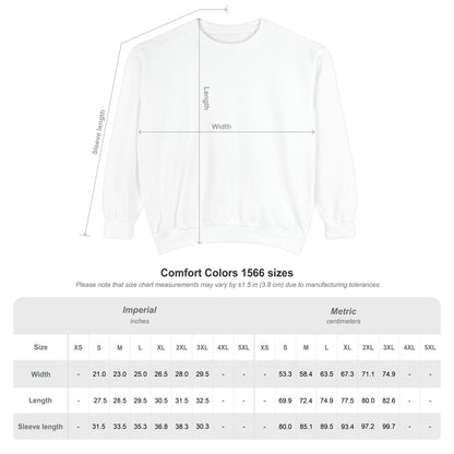 Amazing Grace Unisex Garment-Dyed Comfort Colors Sweatshirt