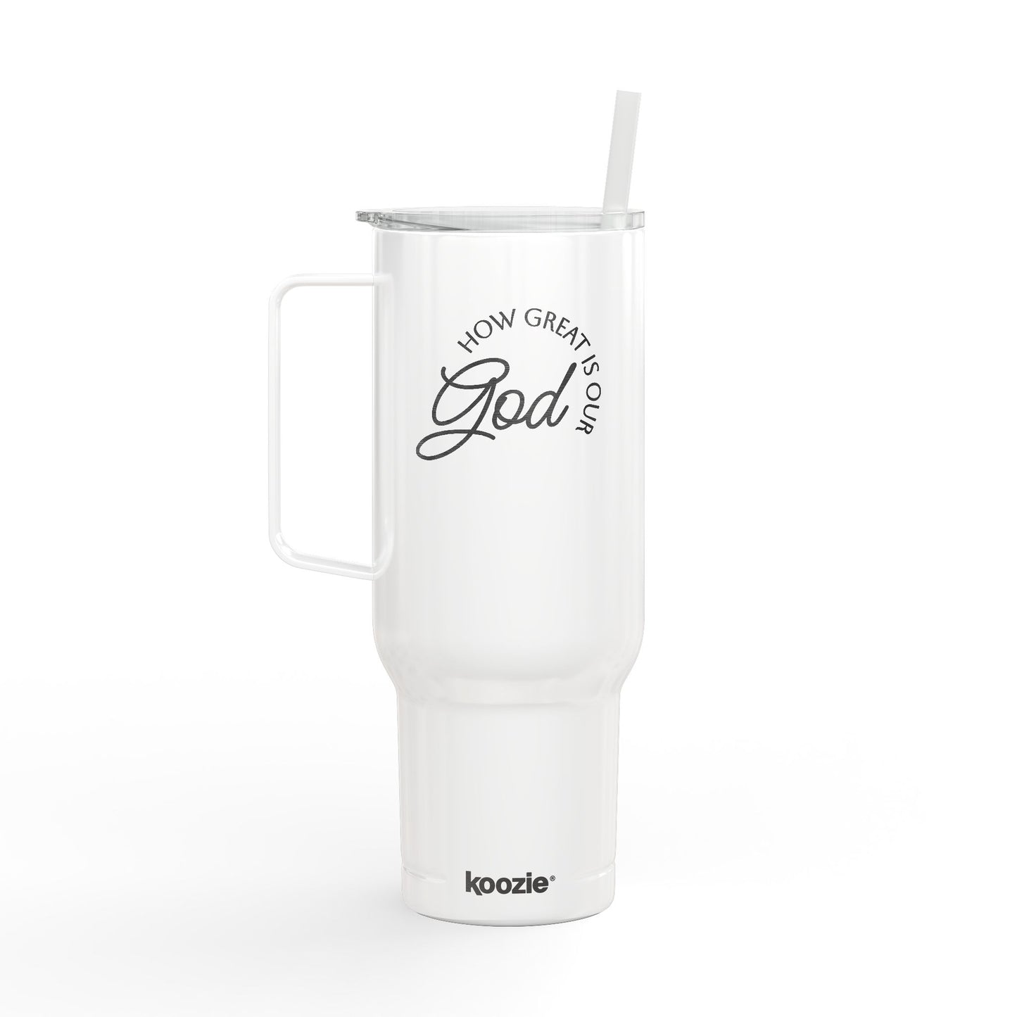 How Great is Our God Engraved Insulated Tumbler - 40oz Travel Mug