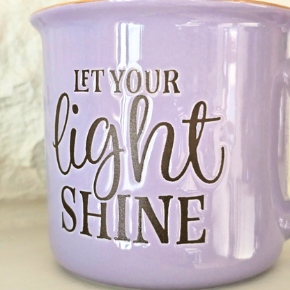 Let Your Light Shine Coffee Mug – 13 oz