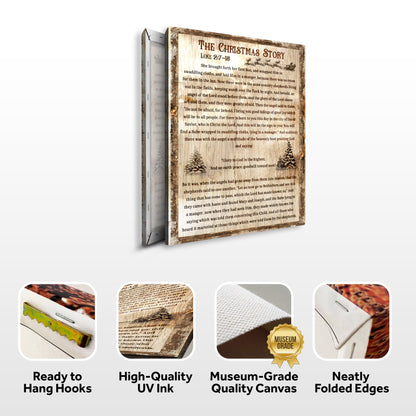 The Christmas Story Canvas Wall Art II