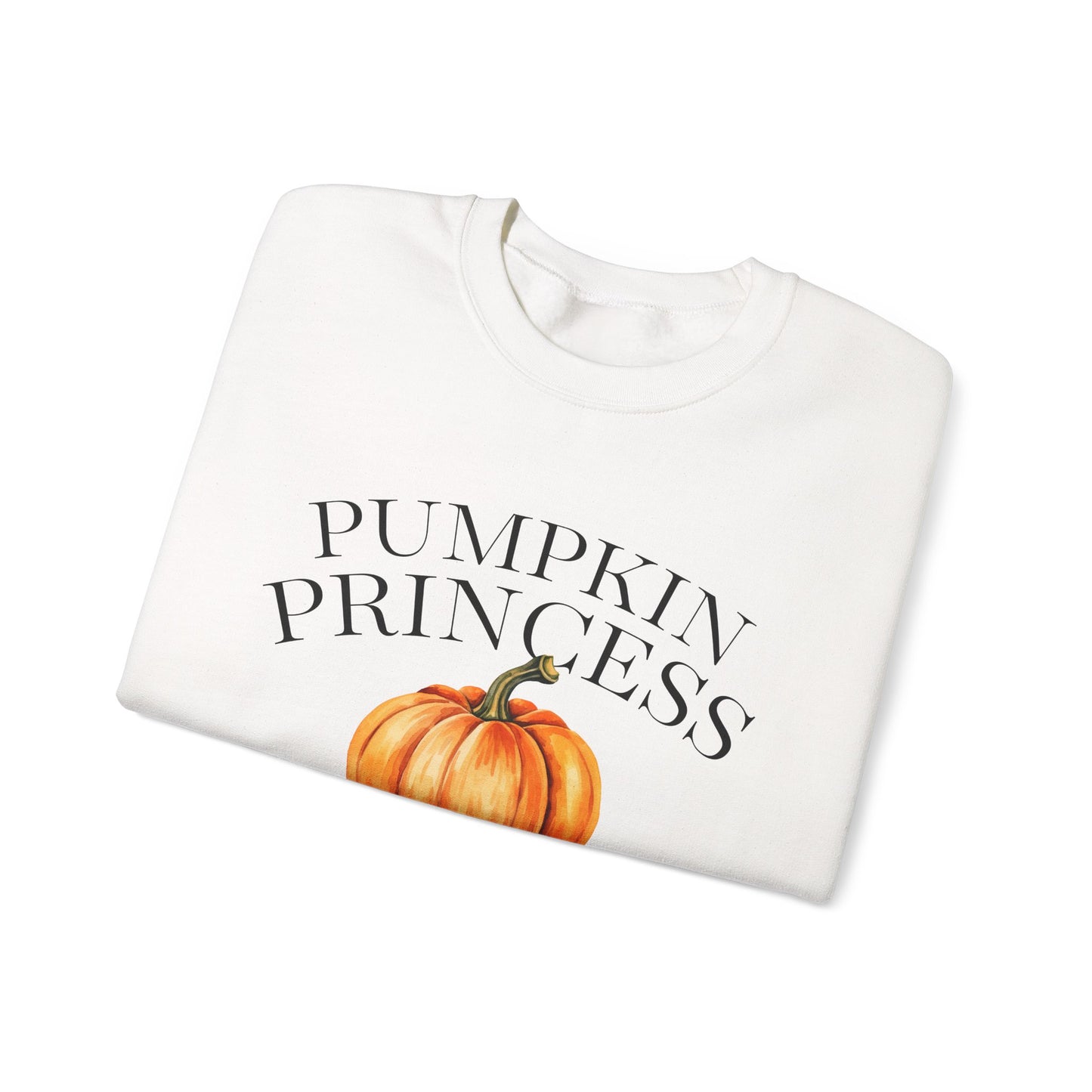 Pumpkin Princess Autumn Crewneck Sweatshirt – 4 Colors!
