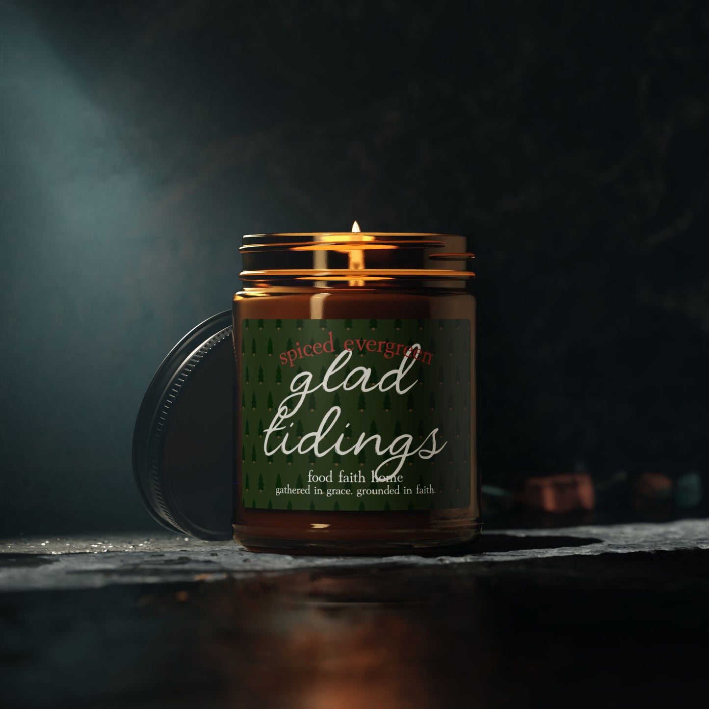 Glad Tidings Scented Christmas Candle - 2 Sizes!!