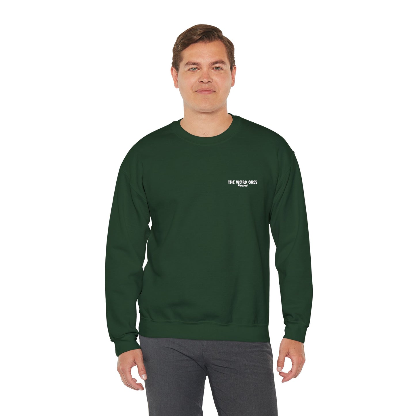 Minimal The Weird Ones Embroidered Crewneck Sweatshirt - 6 Colors!!