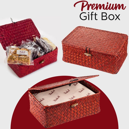 Gourmet Apple Cinnamon Wicker Basket