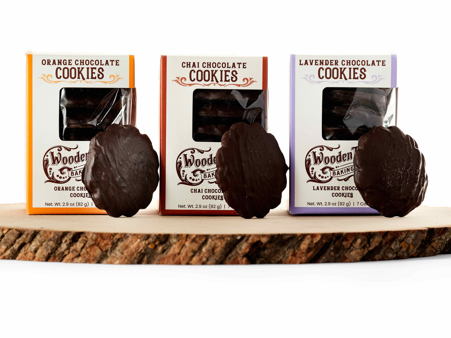 Lavender Chocolate Tea Cookies - No Gluten - 3 Sizes!!