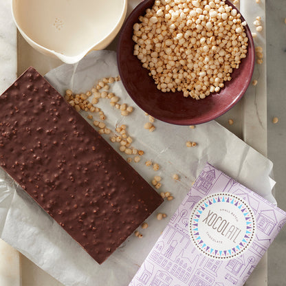 Xocolatl Crackle & Crunch Quinoa Chocolate Bar