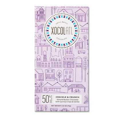 Xocolatl Crackle & Crunch Quinoa Chocolate Bar