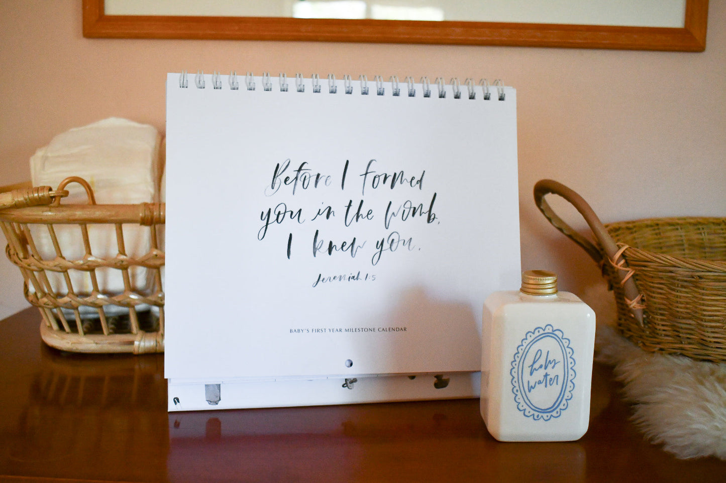 Christian Baby Milestone Calendar