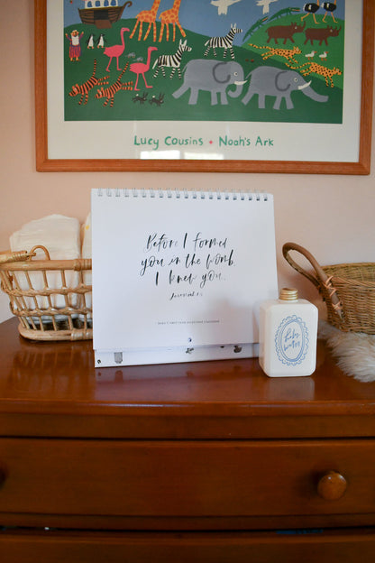 Christian Baby Milestone Calendar