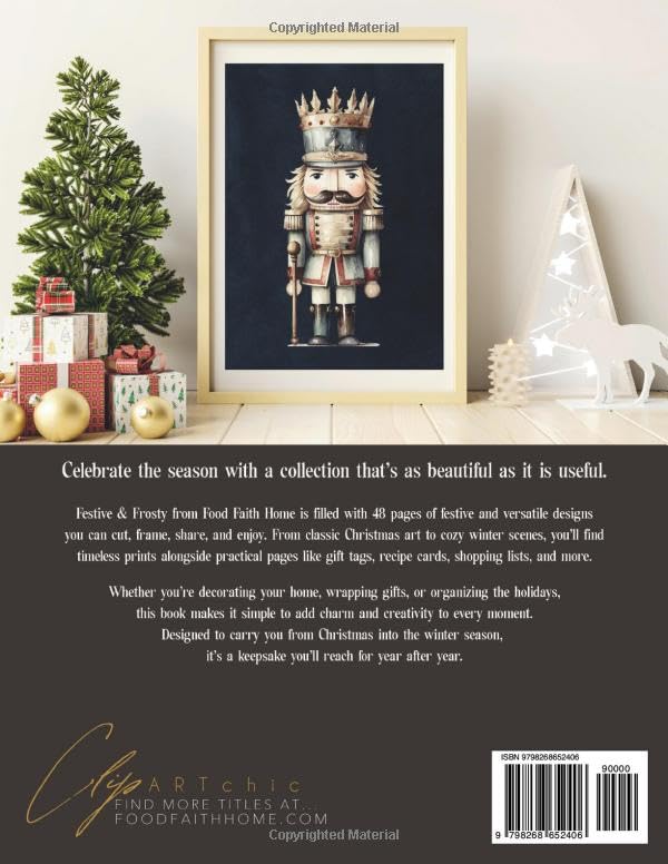 Festive & Frosty Clipart for Christmas (Instant Download Edition)