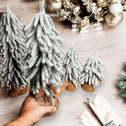 Snow Christmas Trees