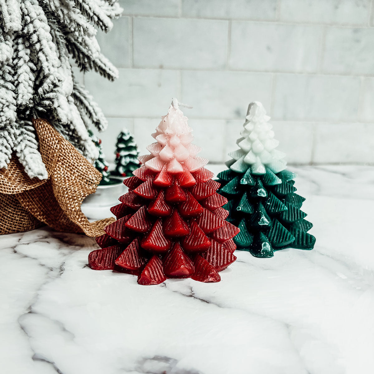 Christmas Tree Candle