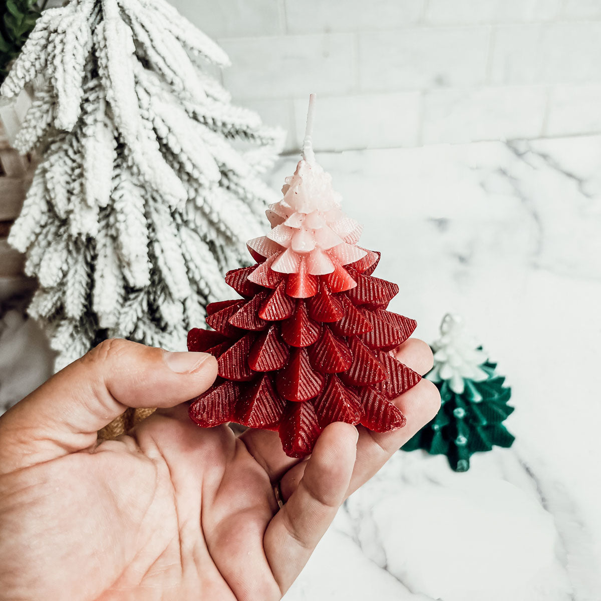 Christmas Tree Candle