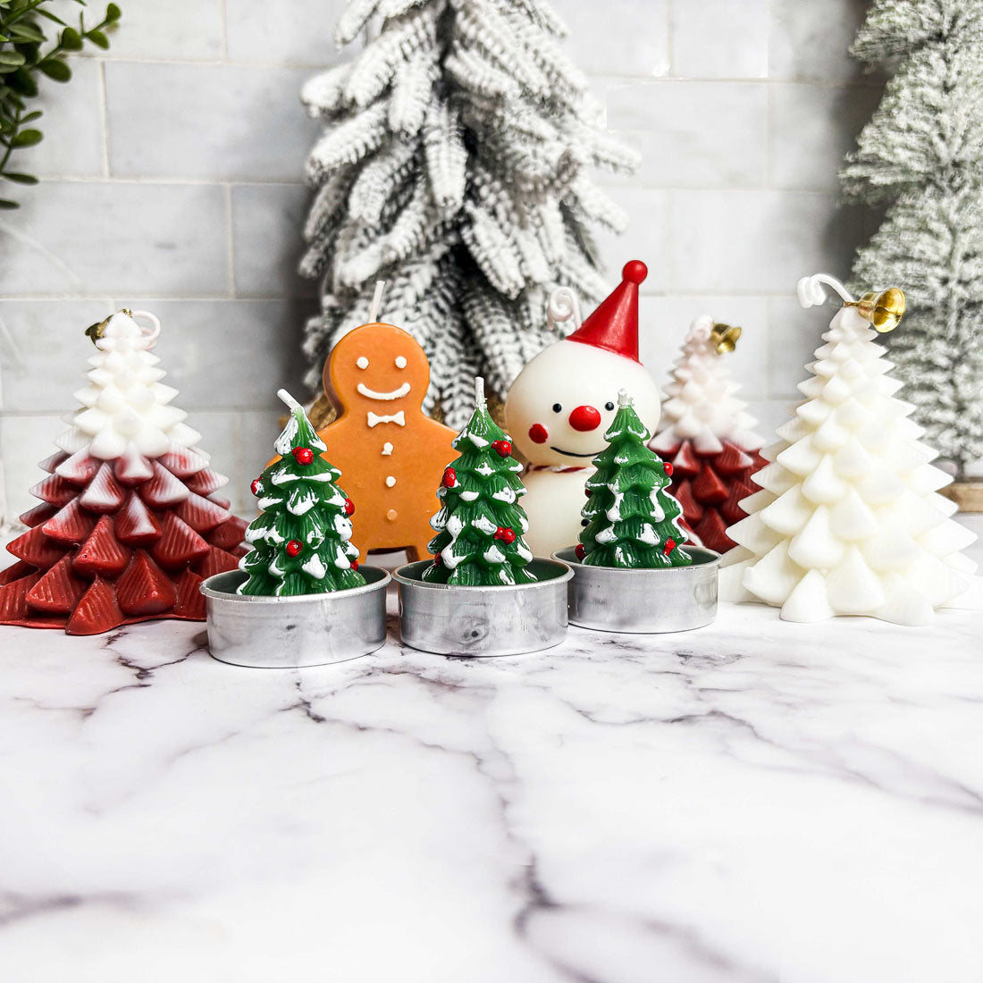 Christmas Tree Candle
