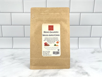 Honey Jalapeño Spiced Apple Cider | Sweet & Spicy Drink Mix - 8 oz
