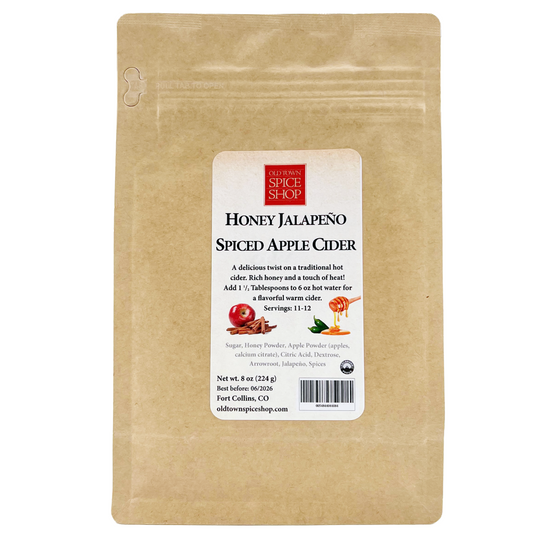 Honey Jalapeño Spiced Apple Cider | Sweet & Spicy Drink Mix - 8 oz