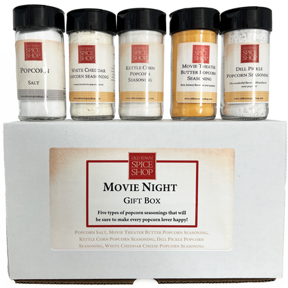 Movie Night Gift Box | Popcorn Seasoning Sampler