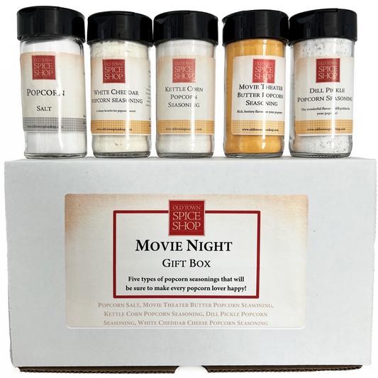 Movie Night Gift Box | Popcorn Seasoning Sampler