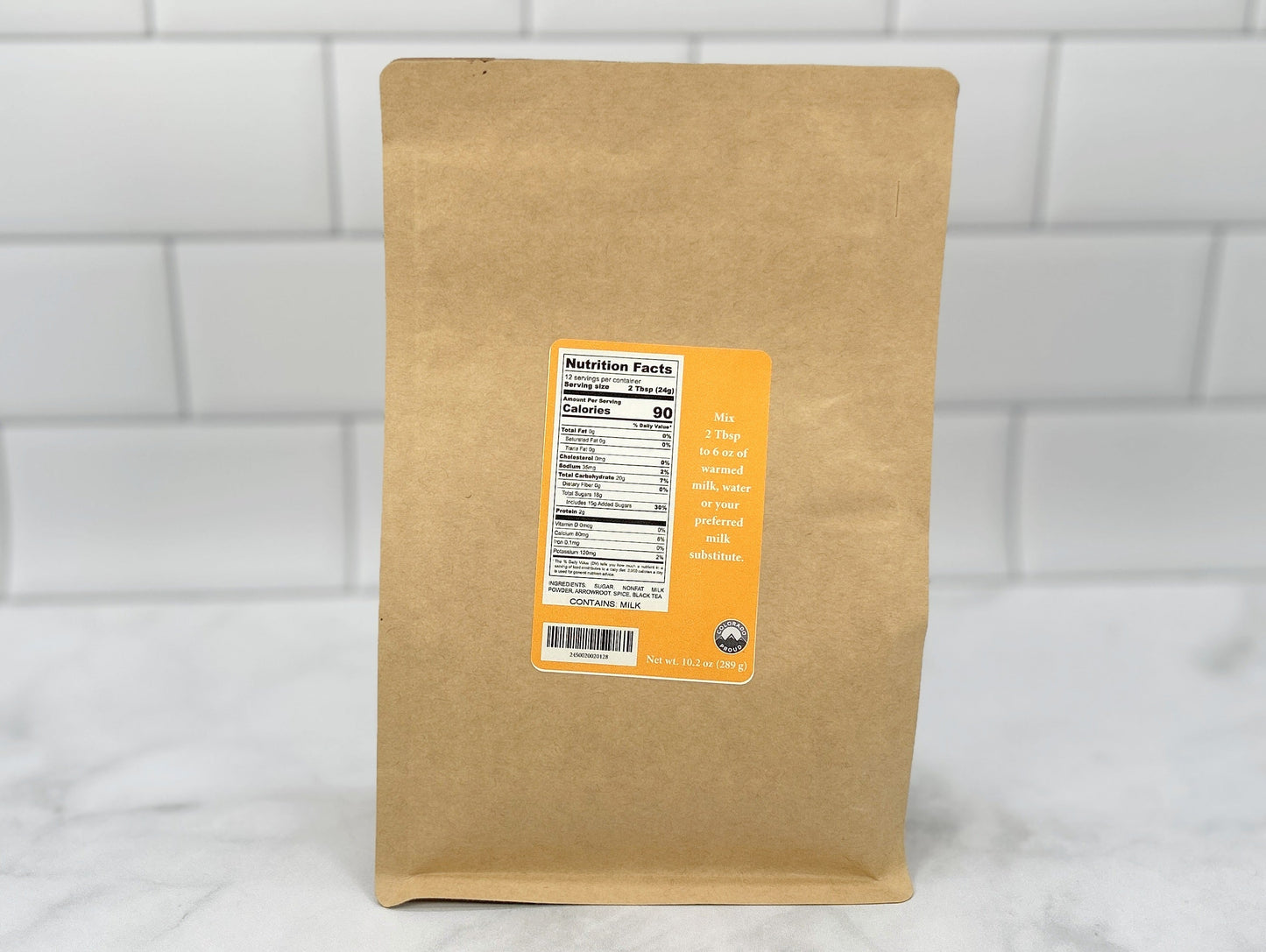 Chai Tea Latte – Pumpkin Spice | Seasonal Spiced Chai Mix - 10.2 oz